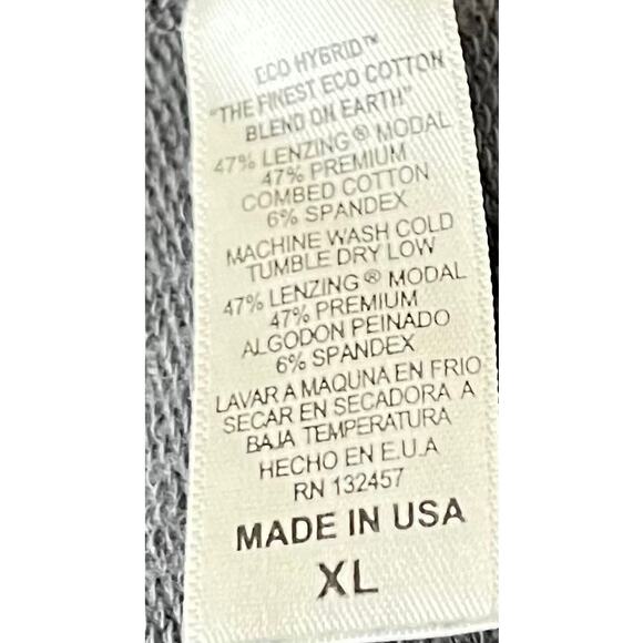 SUN LOVIN’ ROOTS LONG SLEEVE SWEATSHIRT ROUND NECK, WOMENS, XL, GREY, PULL-OVER - Picture 10 of 10